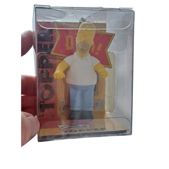 Vintage The Simpsons Homer Simpson Antenna Topper With Dangler Cord Dead Stock - Picture 1 of 9